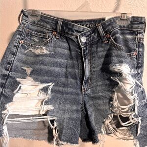 Highest rise Jean shorts